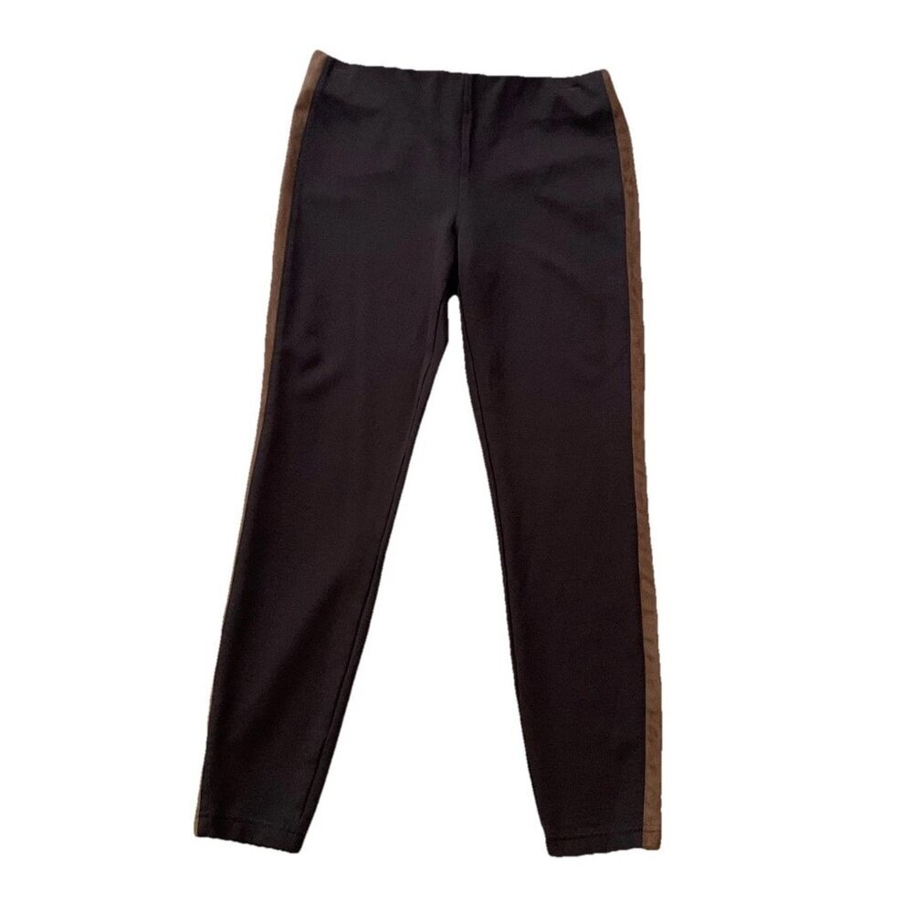 Lauren Ralph Lauren Leggings Women's Small Pull On Stretch Pants Brown